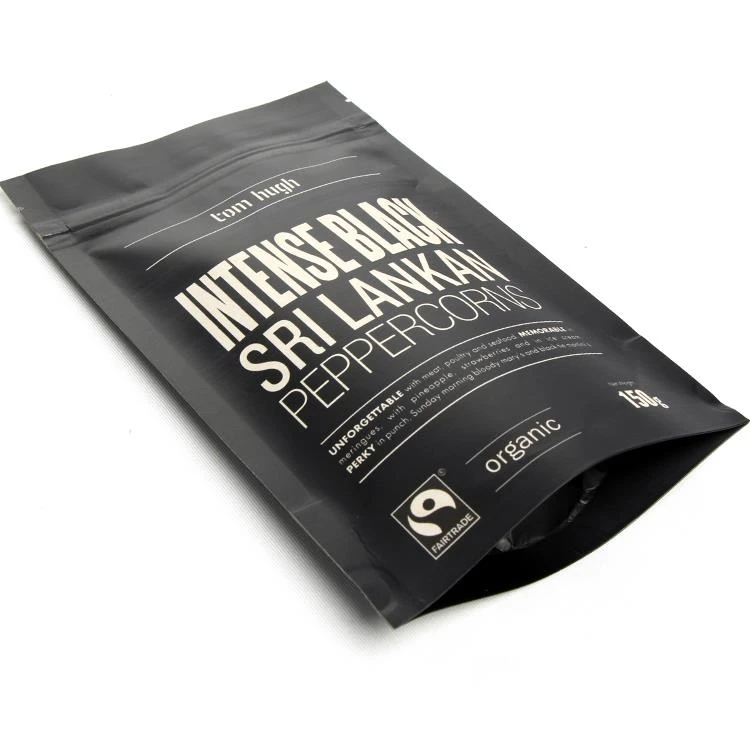 Kraft Paper + VMPET Standing Up Pouch Με φερμουάρ Kraft Paper+VMPET Standing Up Pouch With zipper