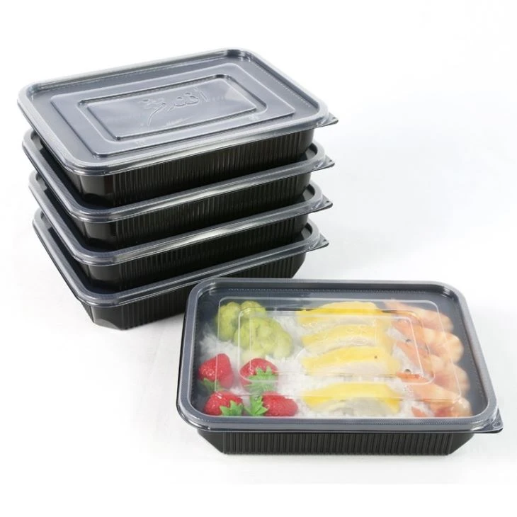 1200ml Lunch Bento Box PP Takeway Δοχεία τροφίμων με καπάκι