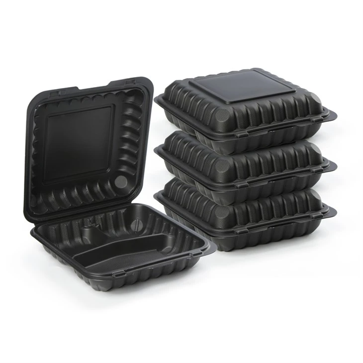 Δοχεία φαγητού Clamshell 9x9