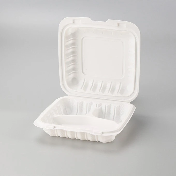 9x9 Hinged Food Container