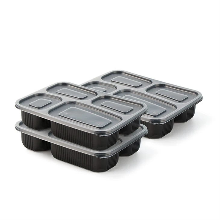 Κουτί Bento μιας χρήσης 4 θέσεων