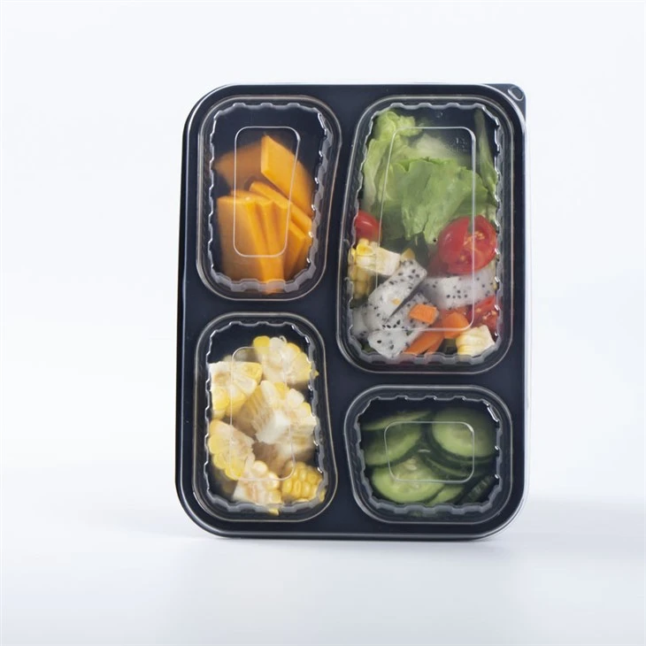 Κουτιά Bento μιας χρήσης με Καπάκι