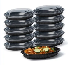 Δοχείο φαγητού Take-away Oval ανθεκτικό στεγανό