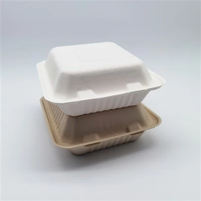 Βιοδιασπώμενο   ζαχαροκάλαμο   Bagasse   ίνες   πολτός   χαρτί   φαγητό σε πακέτο   δοχείο