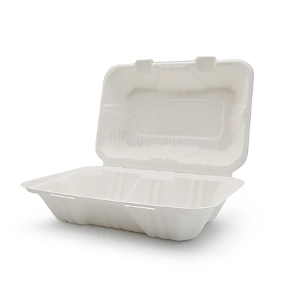 To Go Containers με μεντεσέδες με μπαγάσο