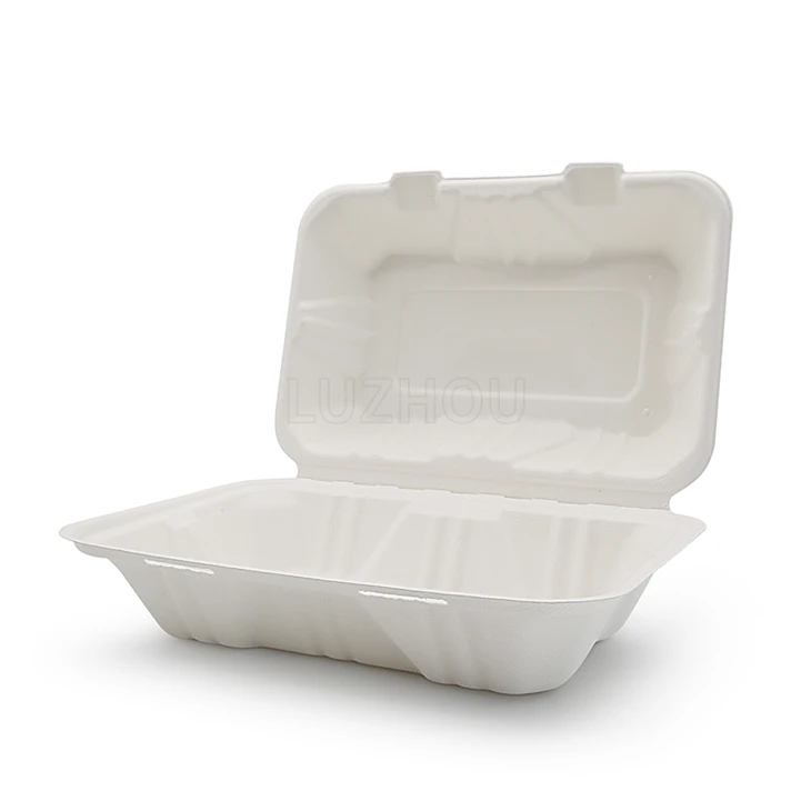 To Go Containers με μεντεσέδες με μπαγάσο