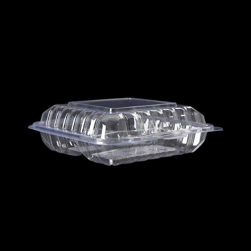 Pet Plastic Hinged Container