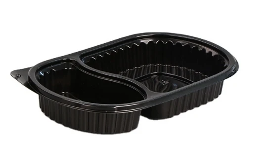 Δοχείο φαγητού PP Oval 2 Διαμερισμάτων
